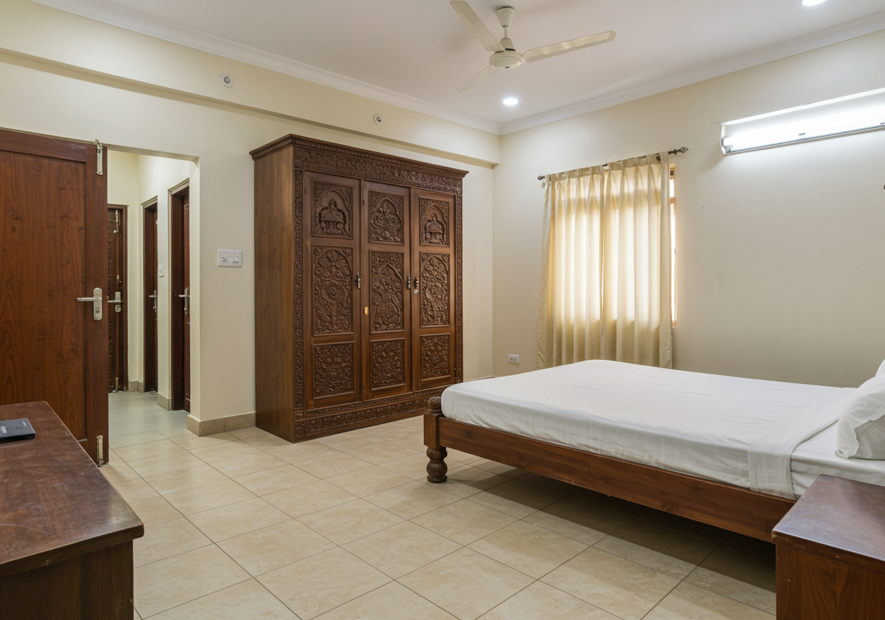 Fully Furnished 3BHK Apartment in Vasant Vihar, Delhi